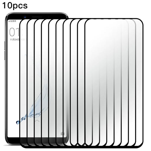 RURIHAI 10Pcs For Oppo A79 5G / A2 5G Screen Protector 2.5D 0.26mm Full Covering Anti-fingerprint Ultra Clear Film - 1