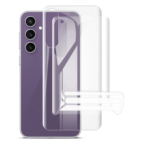 IMAK 2Pcs  /  Set Hydrogel Film III for Samsung Galaxy S23 FE Back Protector TPU Transparent Phone Back Film - 1