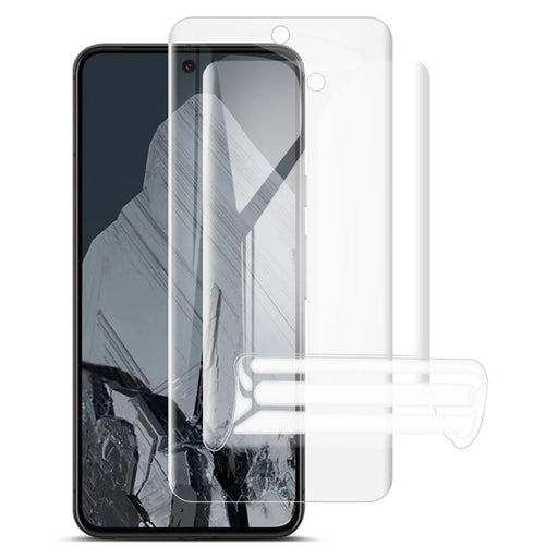 IMAK 2Pcs  /  Set Hydrogel Film III TPU Phone Screen Film for Google Pixel 8 Pro HD Clear Screen Protector - 1