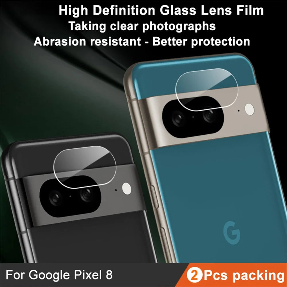 IMAK 2Pcs / Set For Google Pixel 8 Camera Lens Protector Ultra Clear Rear Lens Film (Downsize Version) - 2