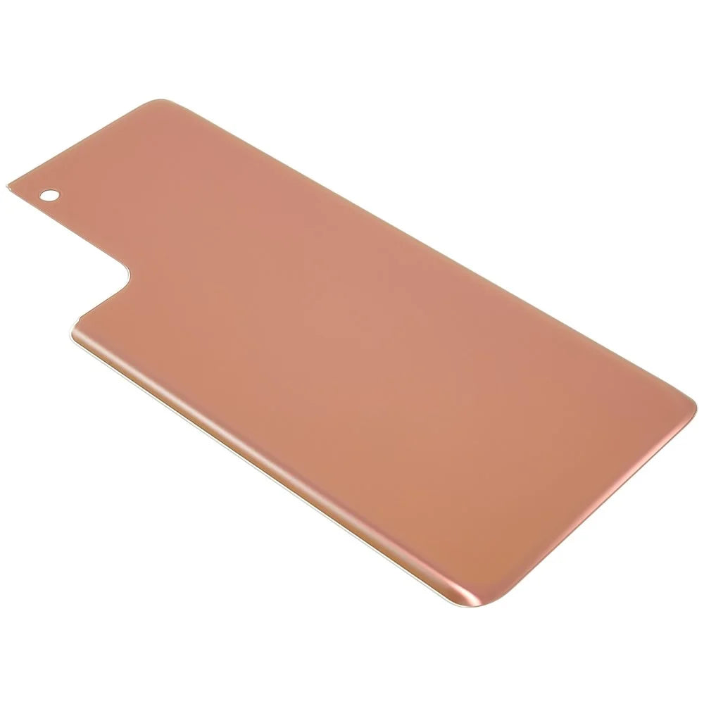 For Samsung Galaxy S21+ 5G G996 Battery Housing Cover with Adhesive Sticker (without Logo) - Pink - 4