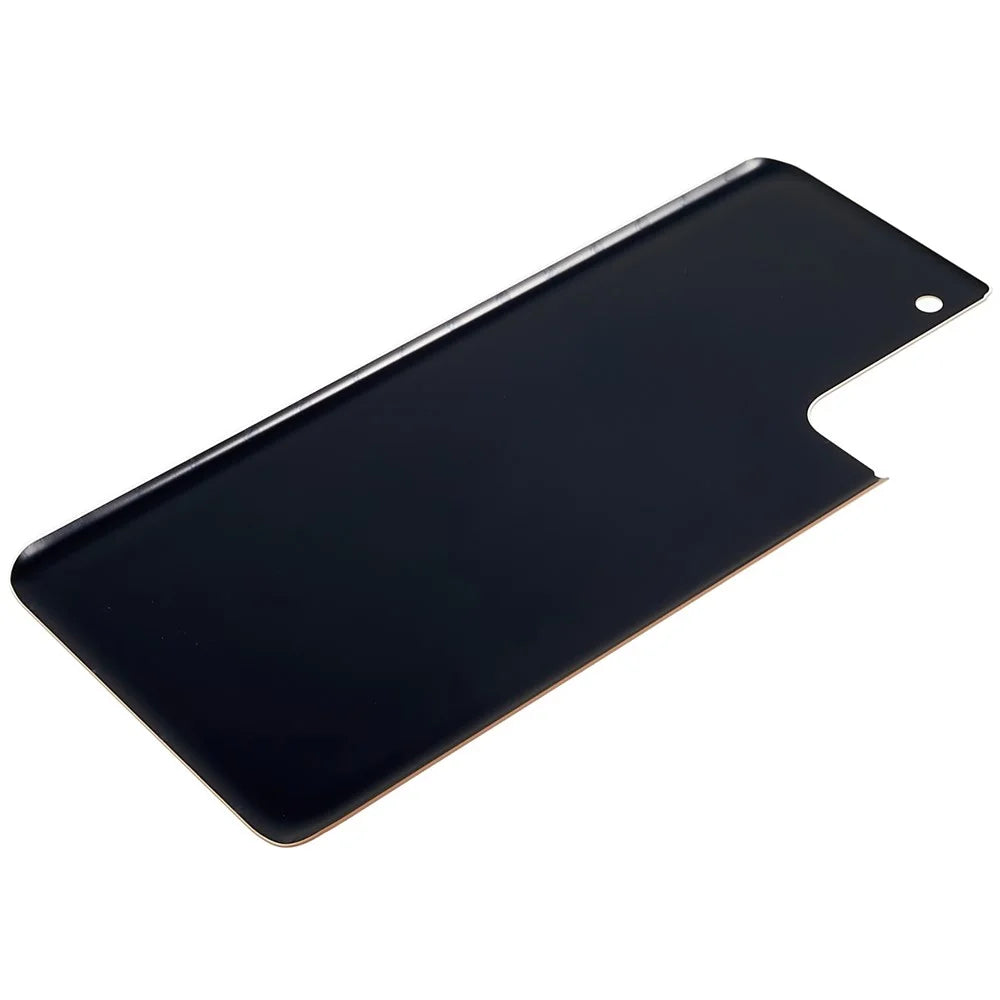 For Samsung Galaxy S21+ 5G G996 Battery Housing Cover with Adhesive Sticker (without Logo) - Pink - 5