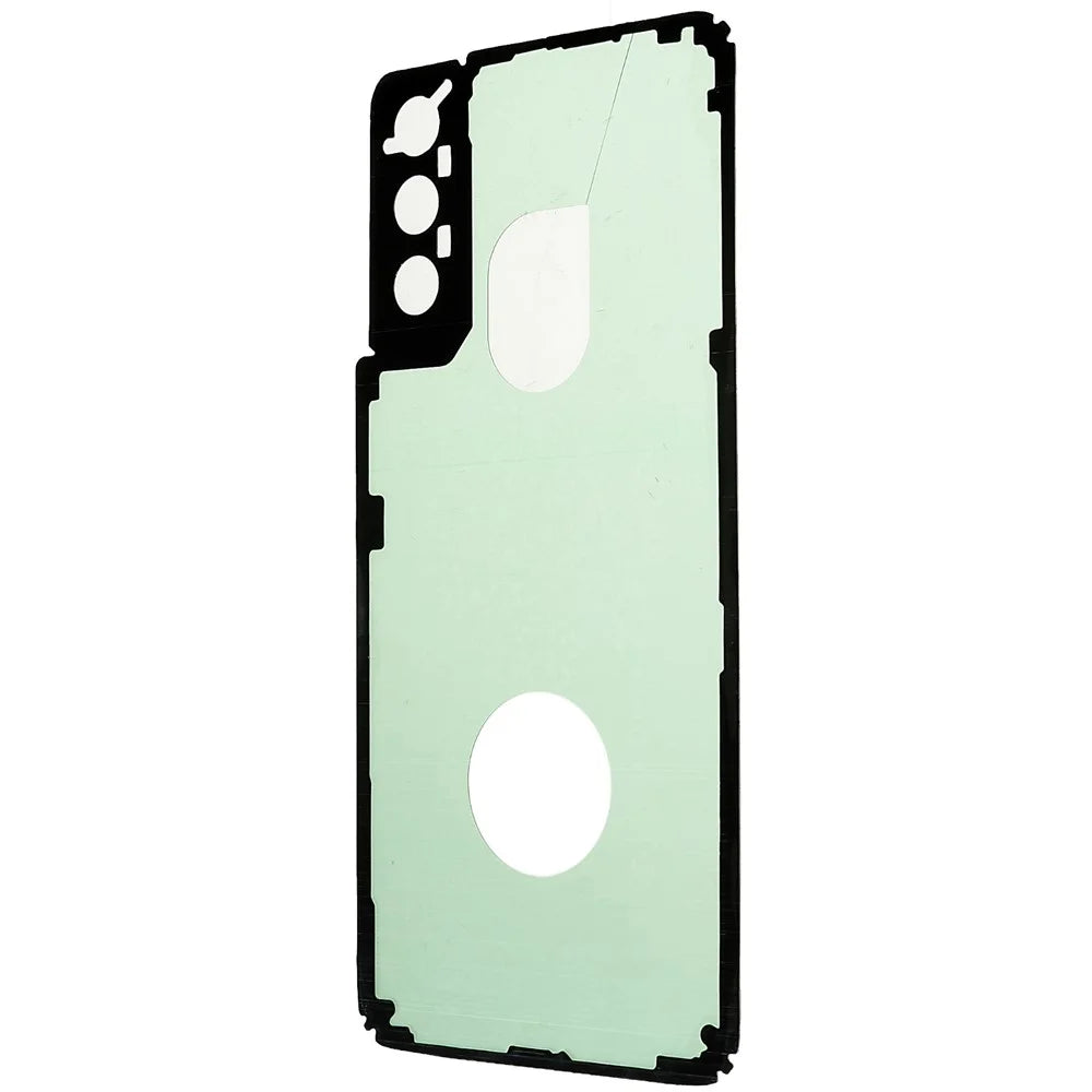 For Samsung Galaxy S21+ 5G G996 Battery Housing Cover with Adhesive Sticker (without Logo) - Pink - 6