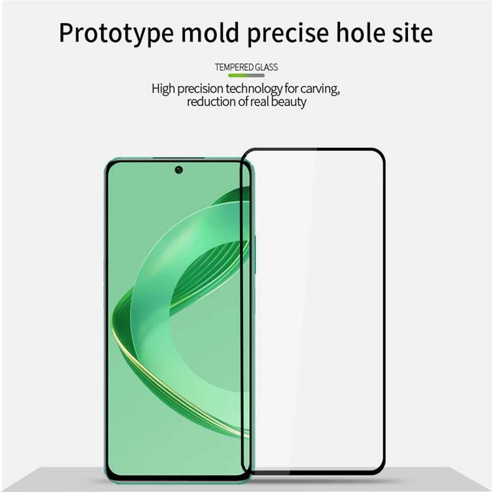 MOFI JK Tempered Glass Film Series-1 for Huawei nova 11 SE / nova 12 SE 4G Screen Protector High Aluminum-silicon Glass Full Glue Anti-explosion Film - 7