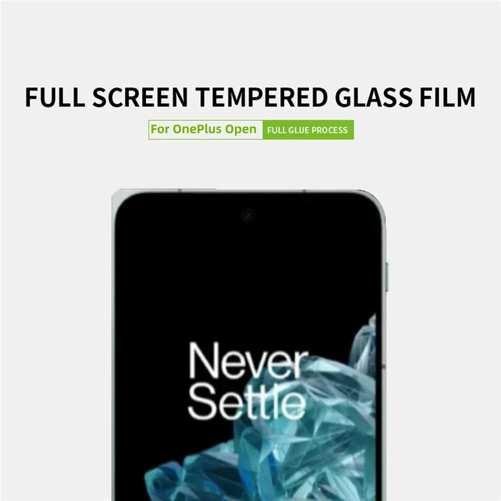 PINWUYO JK Tempered Glass Film Series-2 for OnePlus Open Film Ultra Clear Anti-explosion High Aluminium-silicon Glass Screen Protector - 3
