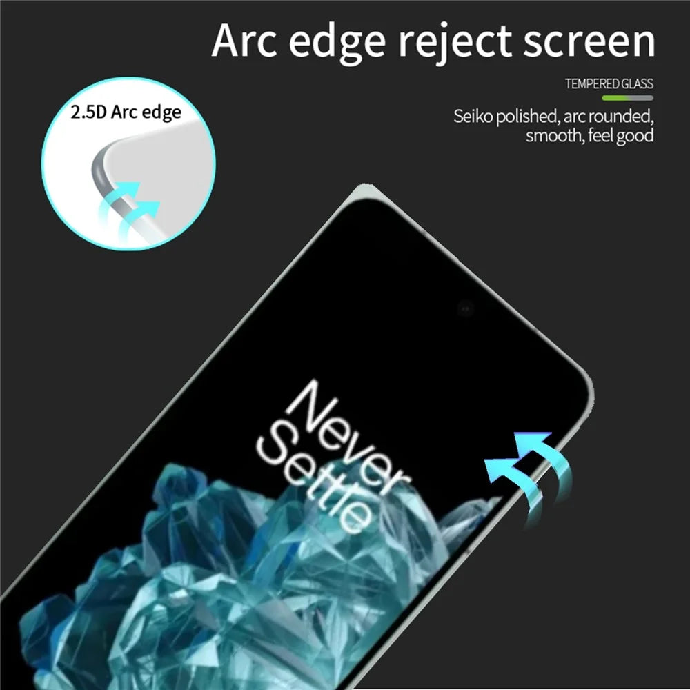 MOFI JK Tempered Glass Film Series-1 for OnePlus Open Film 2.5D 9H Full Glue Anti-explosion Screen Protector - 6