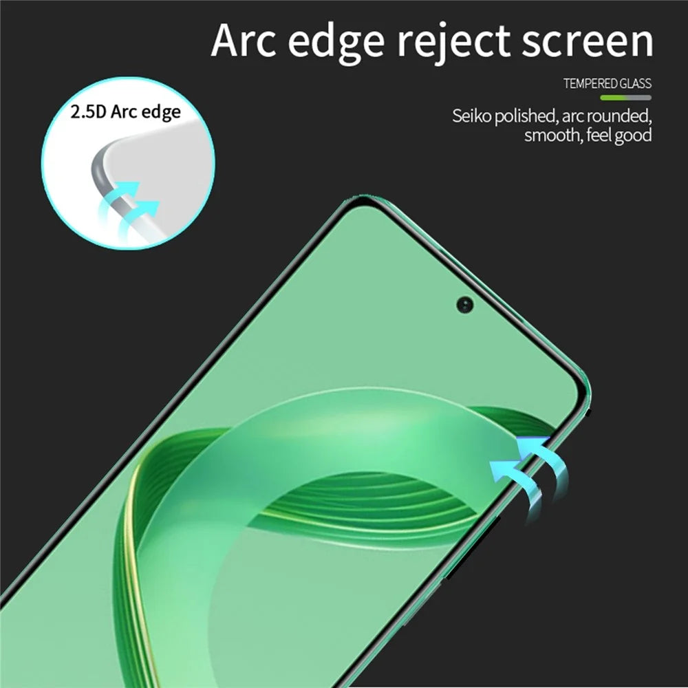 PINWUYO JK Tempered Glass Film Series-2 for Huawei nova 11 SE / nova 12 SE 4G Screen Protector 2.5D Ultra Clear Film - 6