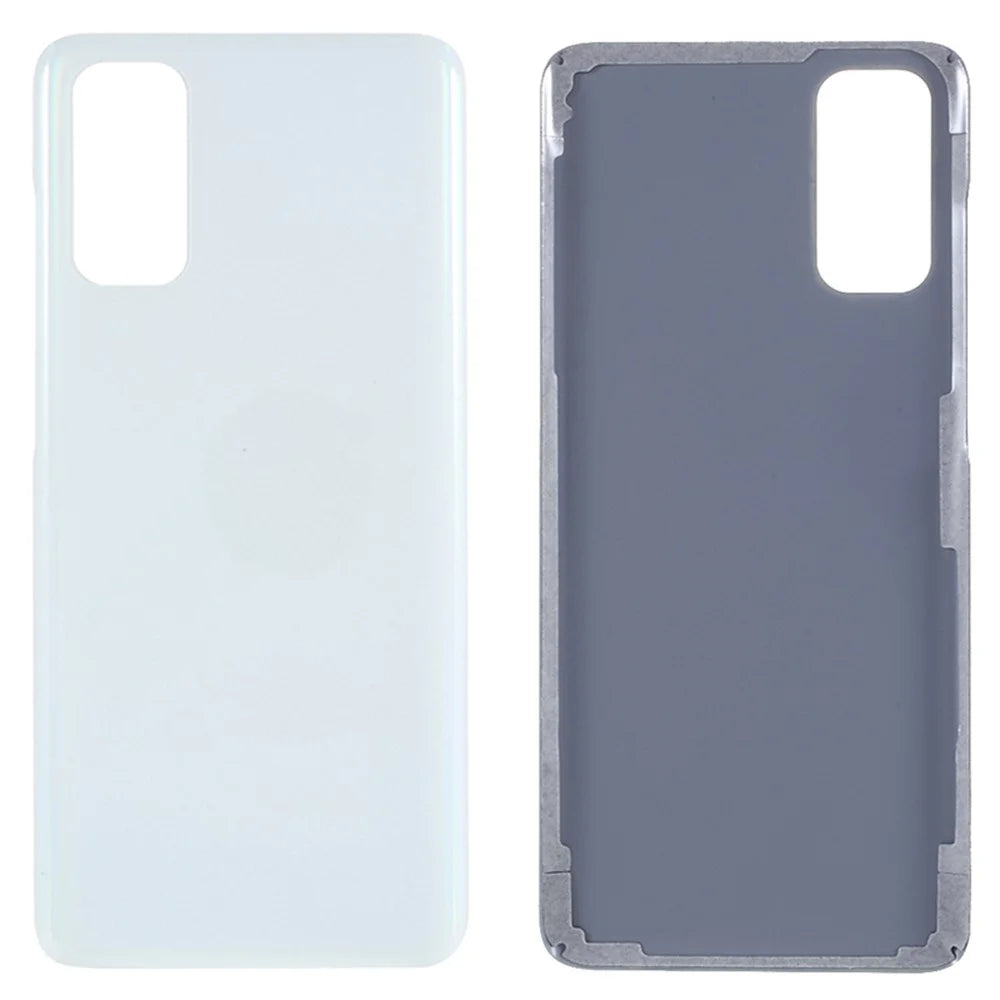 For Samsung Galaxy S20 4G G980  /  S20 5G G981 Battery Housing Cover with Adhesive Sticker (without Logo) - White - 1