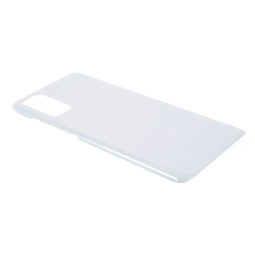 For Samsung Galaxy S20 4G G980  /  S20 5G G981 Battery Housing Cover with Adhesive Sticker (without Logo) - White - 5