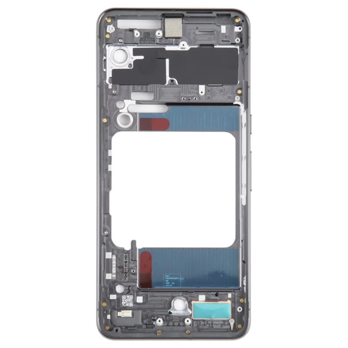 For Google Pixel 8 Pro GC3VE G1MNW OEM Middle Plate Frame Spare Part (without Logo) - Black - 2