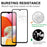 For Samsung Galaxy A15 4G AGC Tempered Glass with Black Edge Full Glue Full Coverage Screen Protector - 4