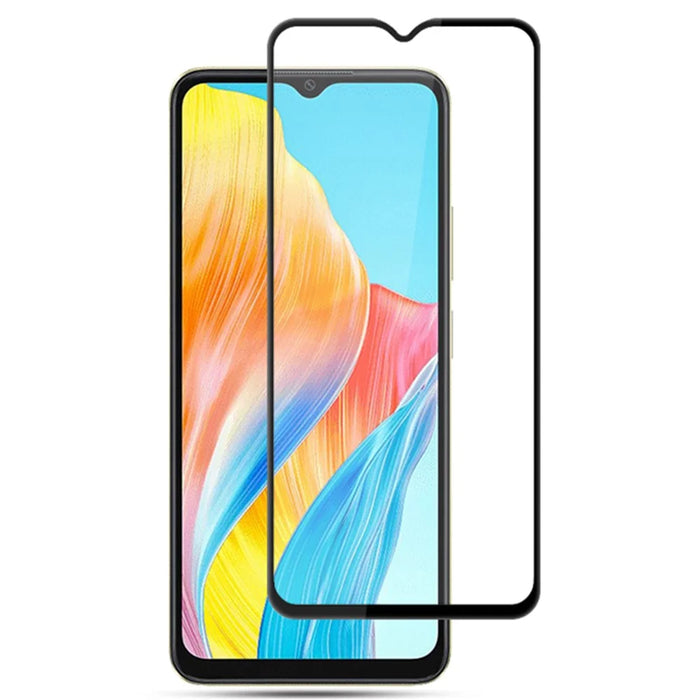 MOCOLO For Oppo A38 4G Screen Protector Full Coverage Silk Printing Tempered Glass Film - Black - 1