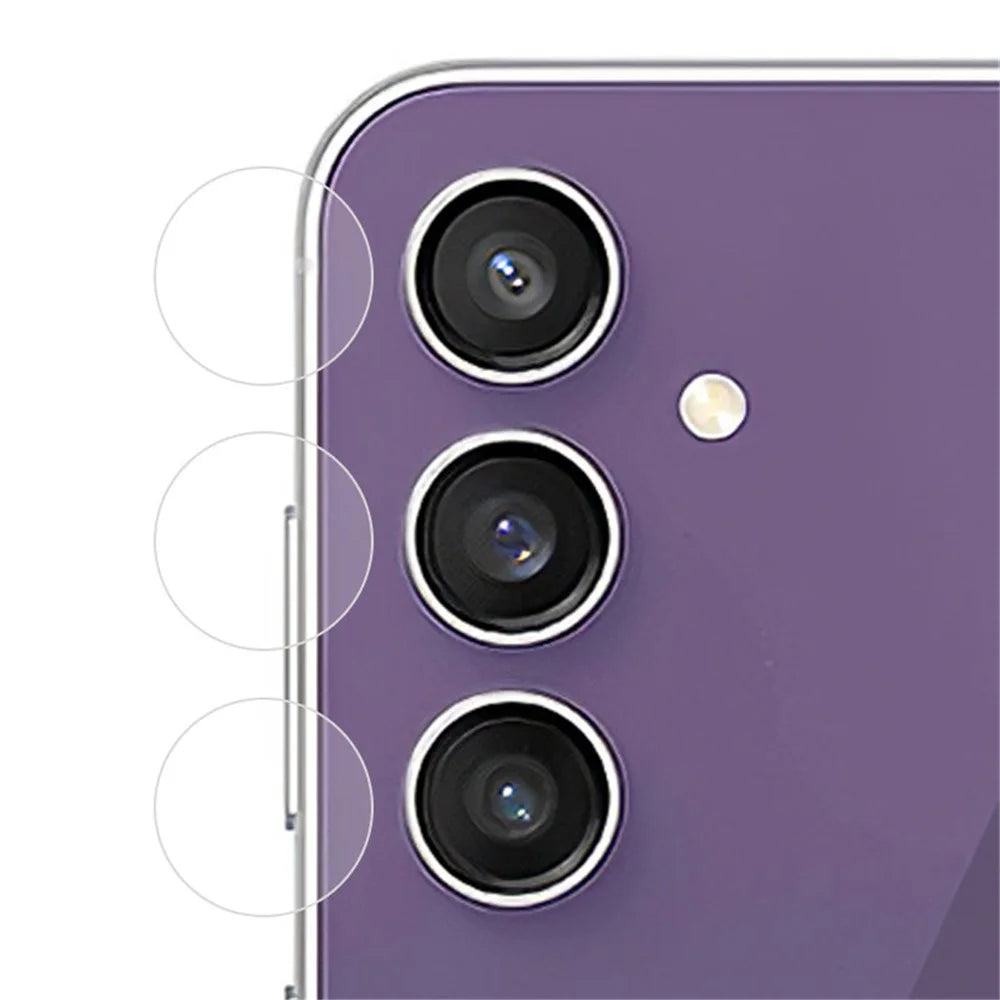 For Samsung Galaxy S23 FE Soda-Lime Glass Camera Lens Film Phone Back Lens Protector - 1