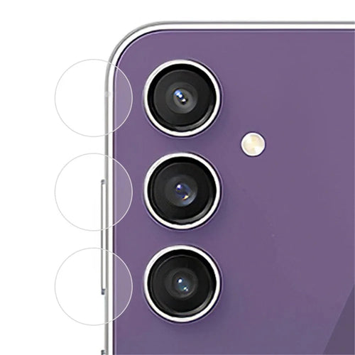 For Samsung Galaxy S23 FE Soda-Lime Glass Camera Lens Film Phone Back Lens Protector - 1