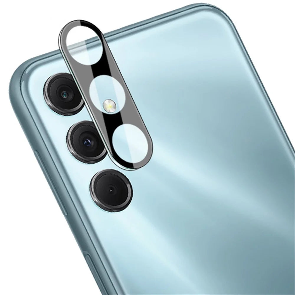 IMAK For Samsung Galaxy M34 5G / F34 5G Camera Lens Protector Integrated Acrylic Lens Cap + Tempered Glass Lens Film (Black Version) - 2