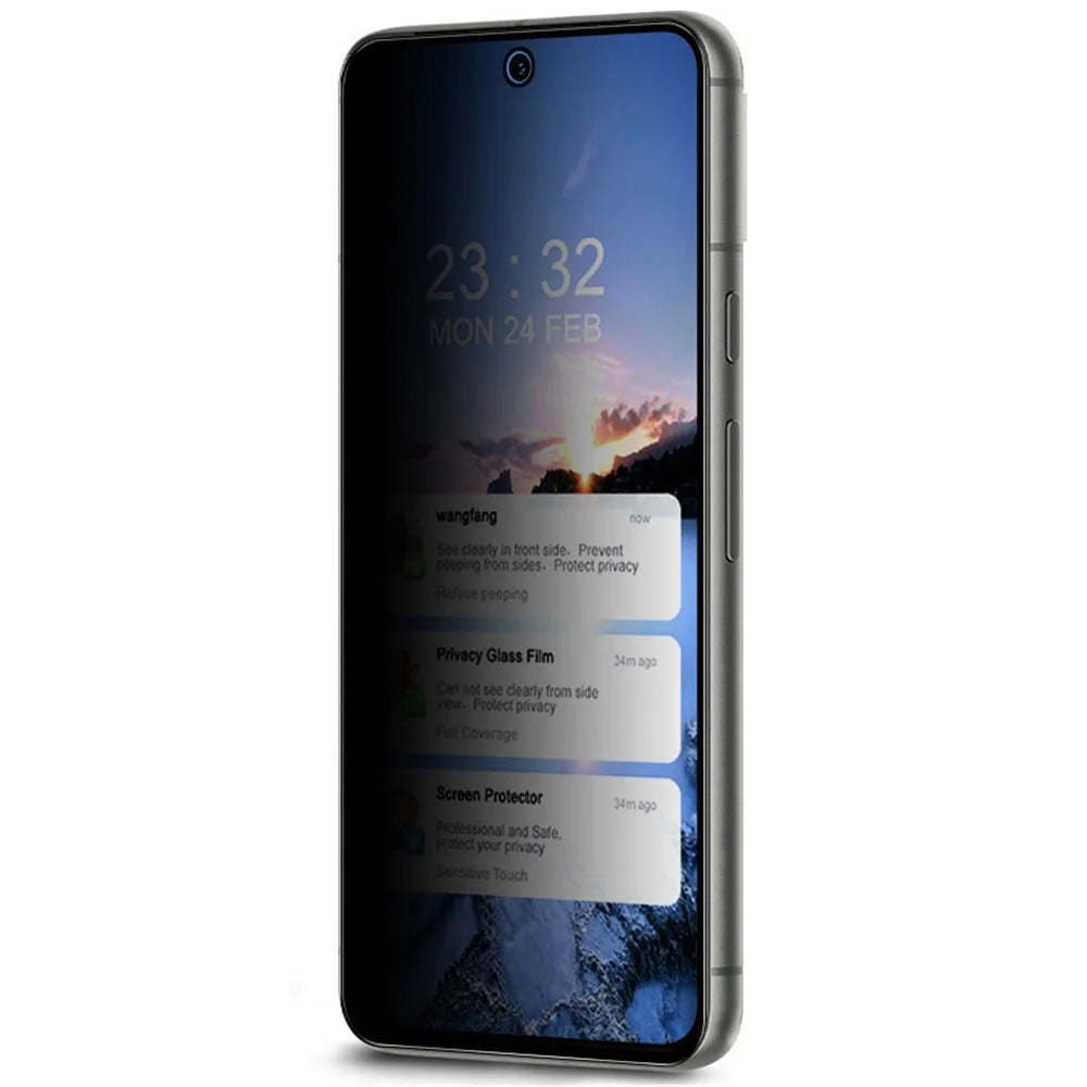 IMAK For Google Pixel 8 Anti-spy Full Screen Protector Privacy Protection Tempered Glass Film - 5