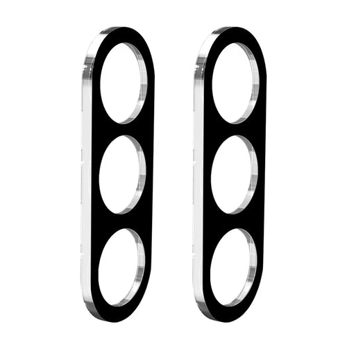 ENKAY HAT PRINCE 2Pcs For Samsung Galaxy A15 5G Rear Lens Protector Tempered Glass Full Cover Camera Lens Film - Black - 1