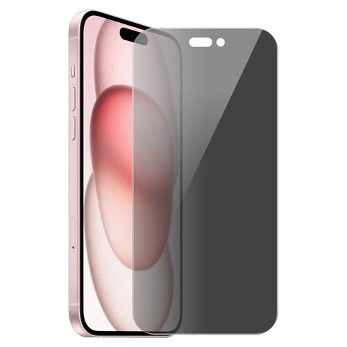 ENKAY HAT PRINCE For iPhone 15 Screen Protector 28-Degree Anti-Spy Full Cover Anti-fingerprint Film - 1