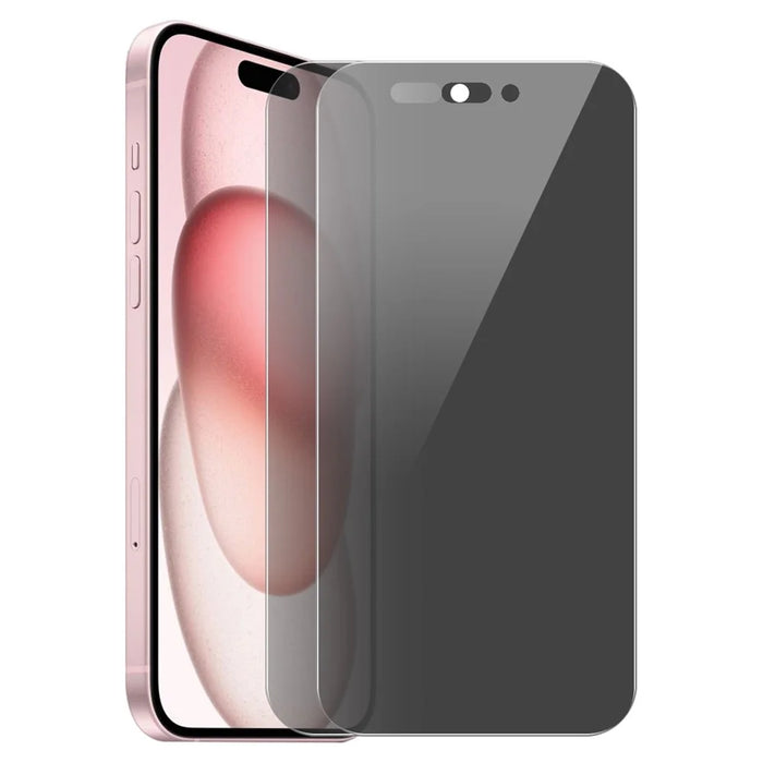 ENKAY HAT PRINCE 2Pcs For iPhone 15 Plus Screen Protector 28-Degree Anti-Peep 9H Film - 1