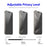 ENKAY HAT PRINCE 5Pcs For iPhone 15 Pro Max Anti-Spy High Aluminium-silicon Glass Full Screen Protector - 4