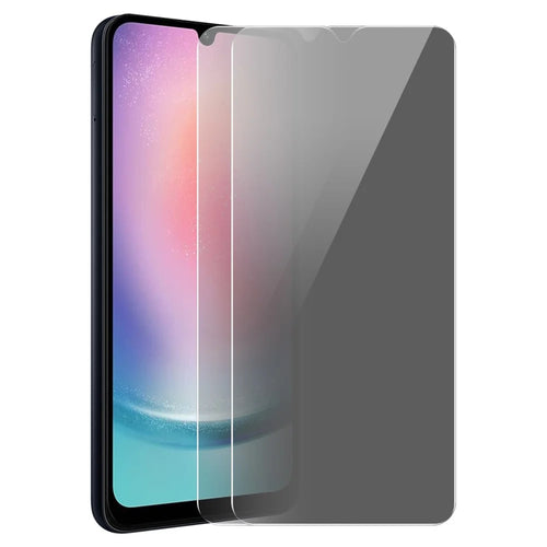 ENKAY HAT PRINCE 2Pcs For Samsung Galaxy A24 4G (162.1 x 77.6 x 8.3mm) Anti-Spy High Aluminium-silicon Glass Film Anti-Glare Screen Protector - 1