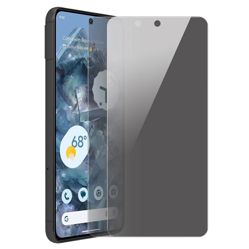 ENKAY HAT PRINCE 2Pcs For Google Pixel 8 Pro Anti-Spy High Aluminium-silicon Glass Film Anti-Glare Screen Protector - 1