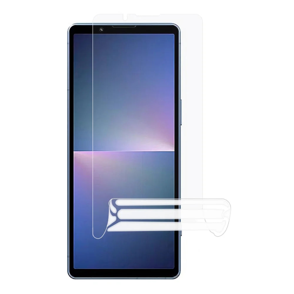 For Sony Xperia 5 V Hydrogel Film Transparent Soft TPU Full Covering Screen Protector - 1