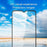 AMORUS For Oppo A38 4G Screen Protector Sensitive Touch Anti-scratch Tempered Glass Film - Black - 3