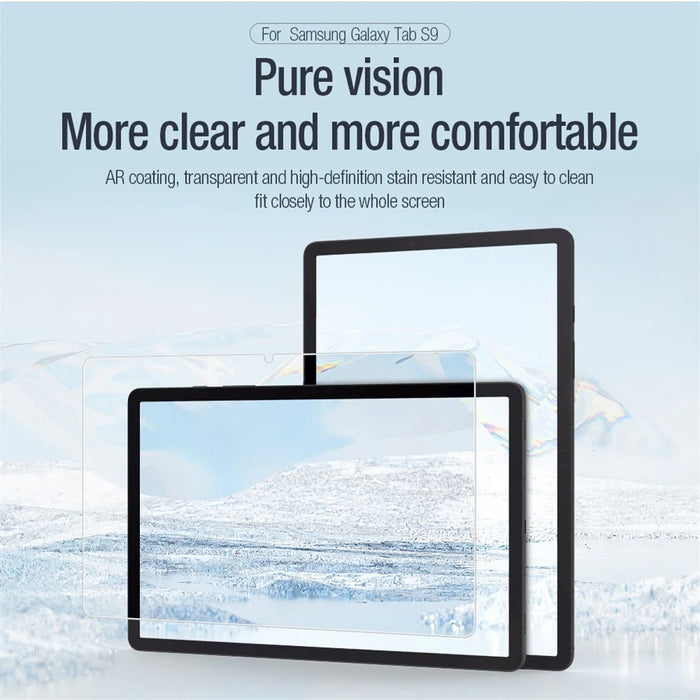 NILLKIN Pure Series for Samsung Galaxy Tab S9 Screen Protector Corning Gorilla Glass Explosion-Proof Film - 5