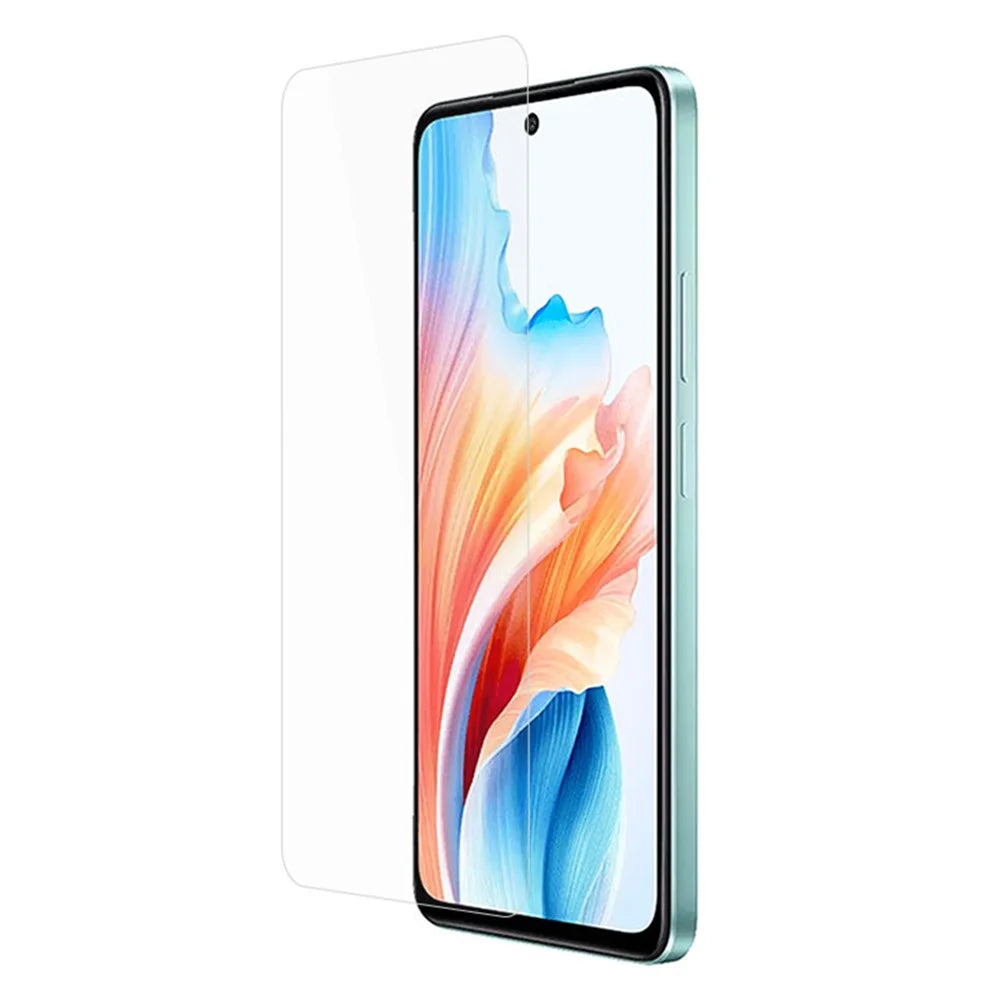 For Oppo A79 5G / A2 5G Phone Screen Protector 0.3mm Arc Edge Tempered Glass Anti-scratch Film - 1