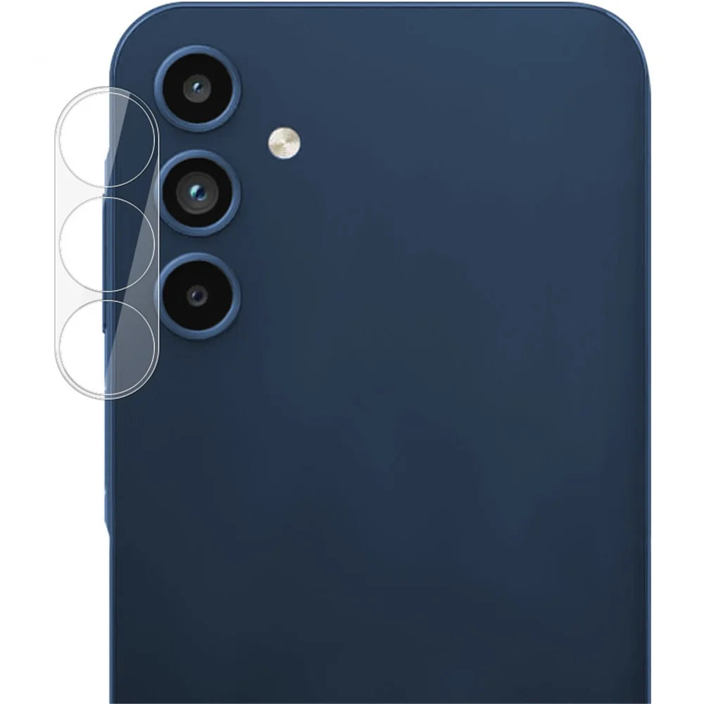 IMAK for Samsung Galaxy A15 5G Integrated Tempered Glass Lens Protector + Acrylic Lens Cap Camera Lens Film - 4