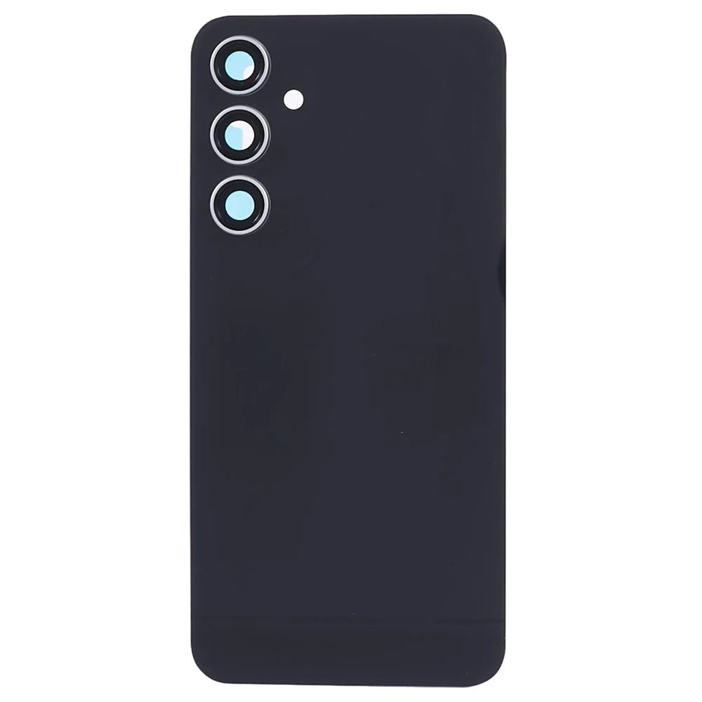 For Samsung Galaxy S23 FE S711 Battery Housing with Adhesive Sticker + Camera Lens Cover - Black - 2