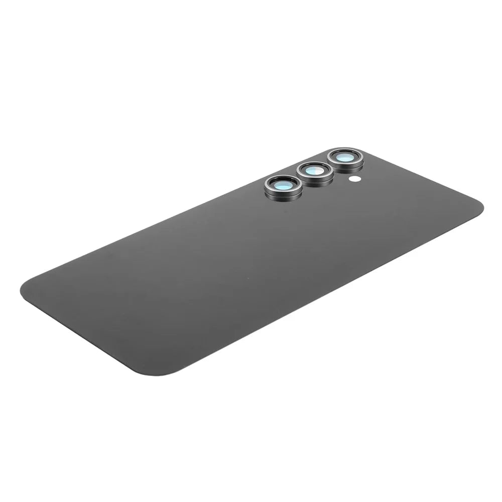 For Samsung Galaxy S23 FE S711 Battery Housing with Adhesive Sticker + Camera Lens Cover - Black - 5