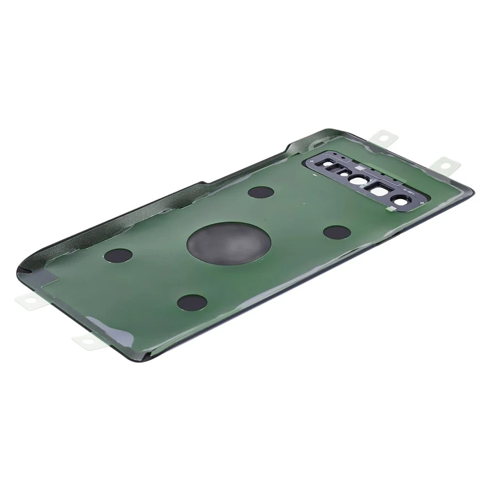 For Samsung Galaxy S10 5G G977 Battery Housing with Adhesive Sticker + Camera Lens Cover - Black - 6