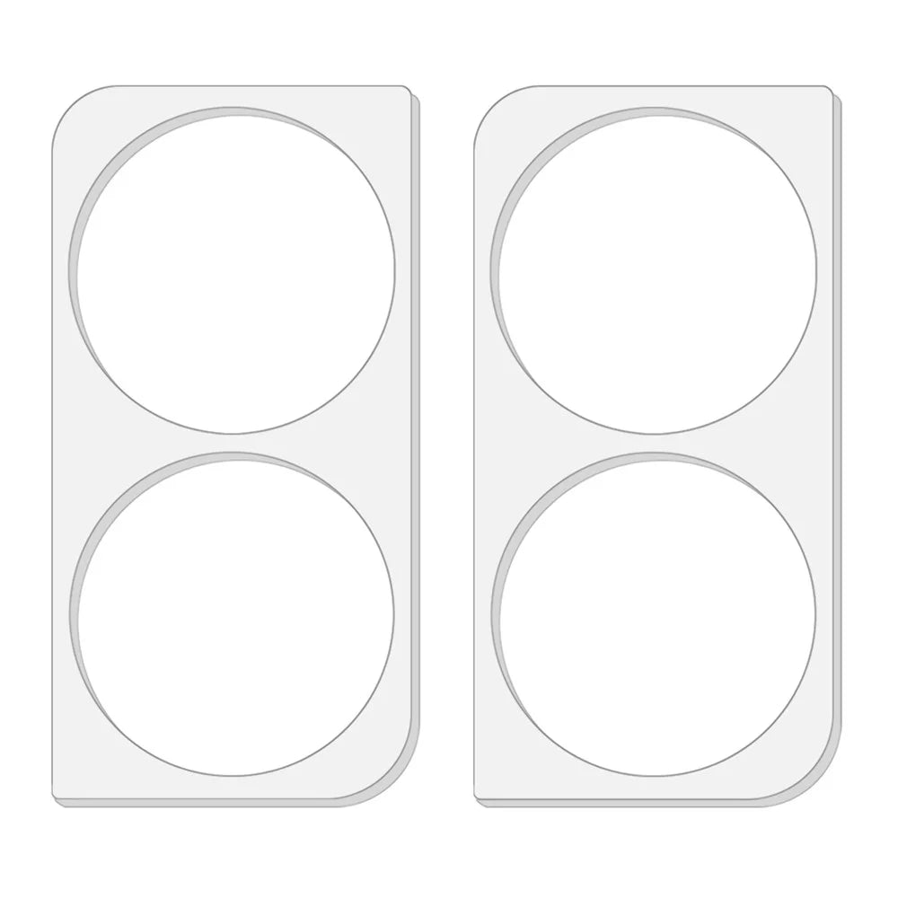 2Pcs For Honor Play 50 Plus 5G / 90 Smart / X7b 5G Rear Camera Lens Protector Tempered Glass Lens Film - 2