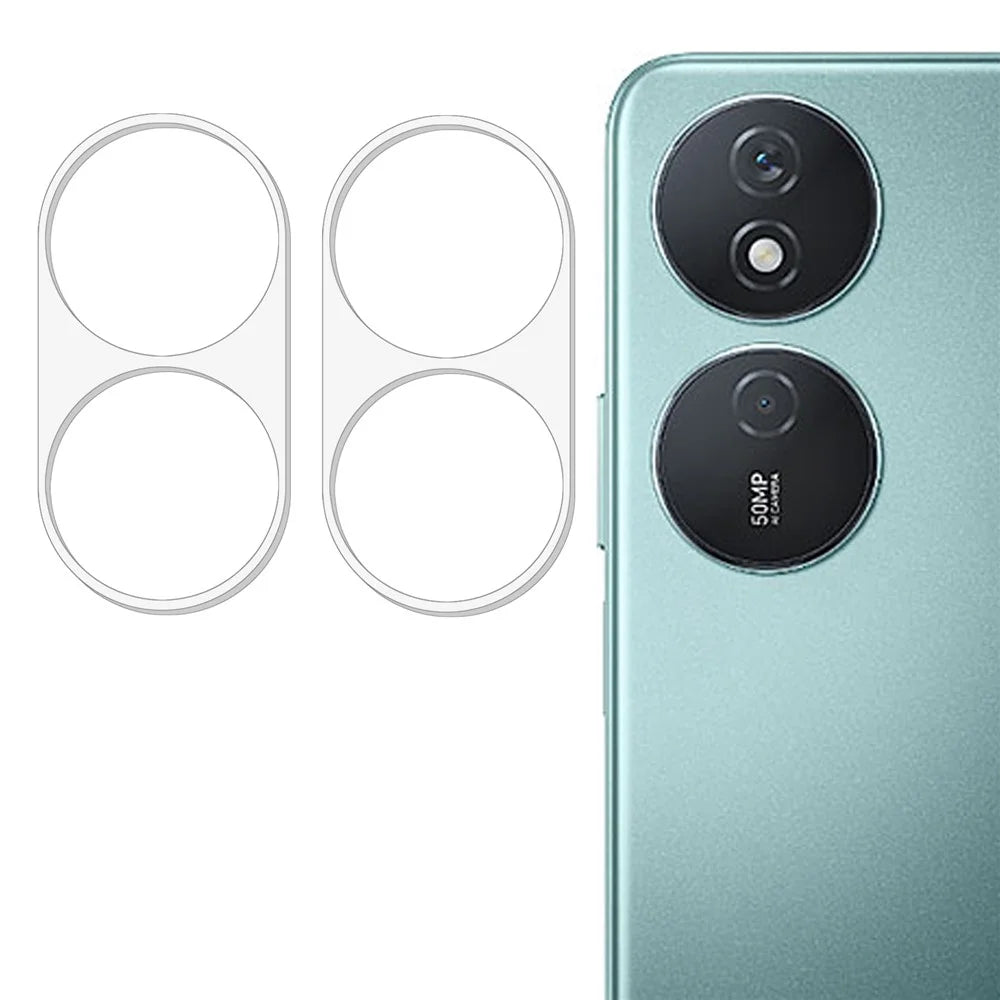 2Pcs For Honor Play 8T 5G Tempered Glass Lens Film High Definition Rear Camera Lens Protector - 1