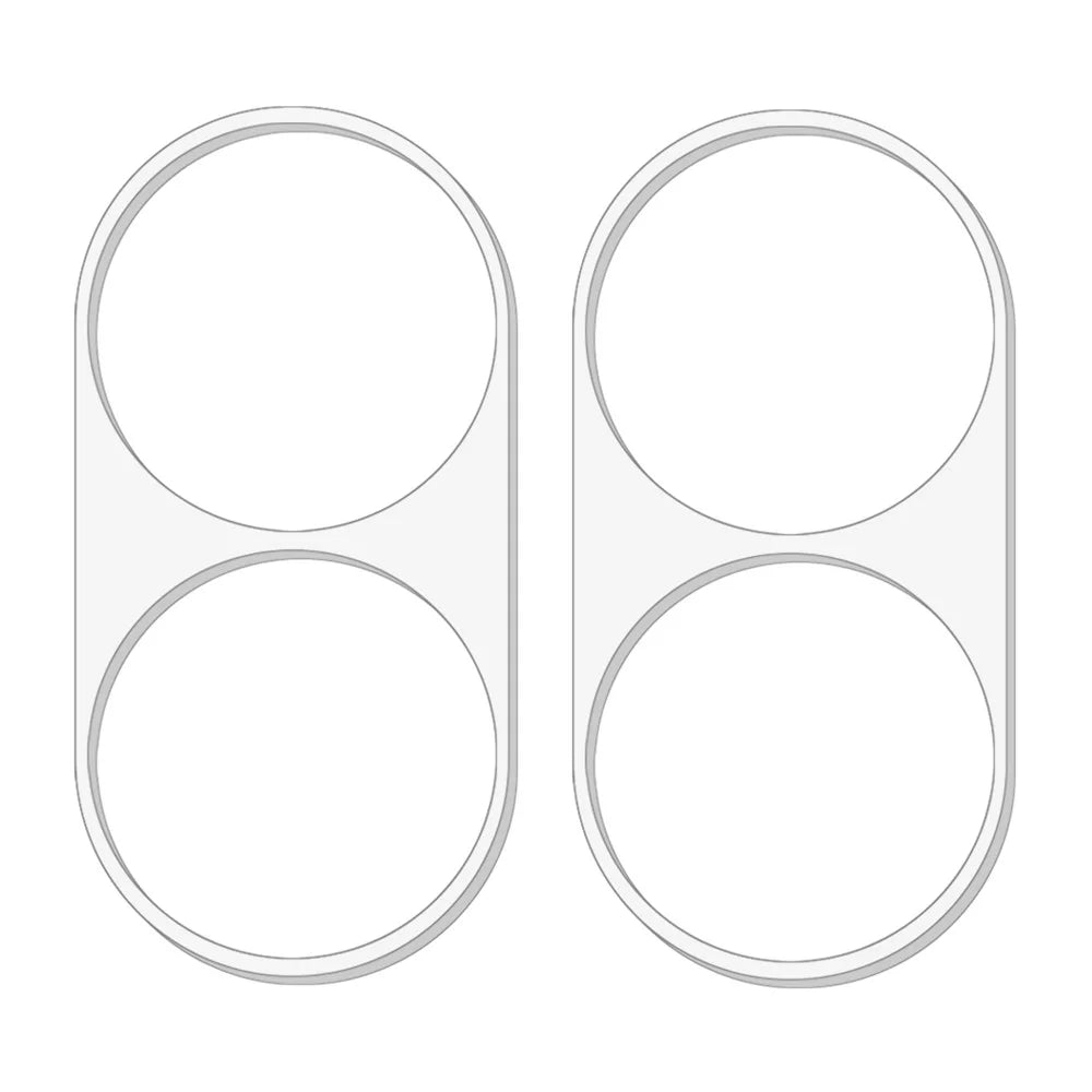2Pcs For Honor Play 8T 5G Tempered Glass Lens Film High Definition Rear Camera Lens Protector - 2