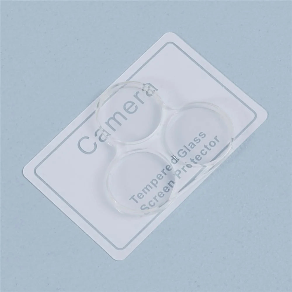 2Pcs 3D Arc Edge Lens Film for Realme C53 (India) / C51 Tempered Glass Phone Rear Lens Protector - 4