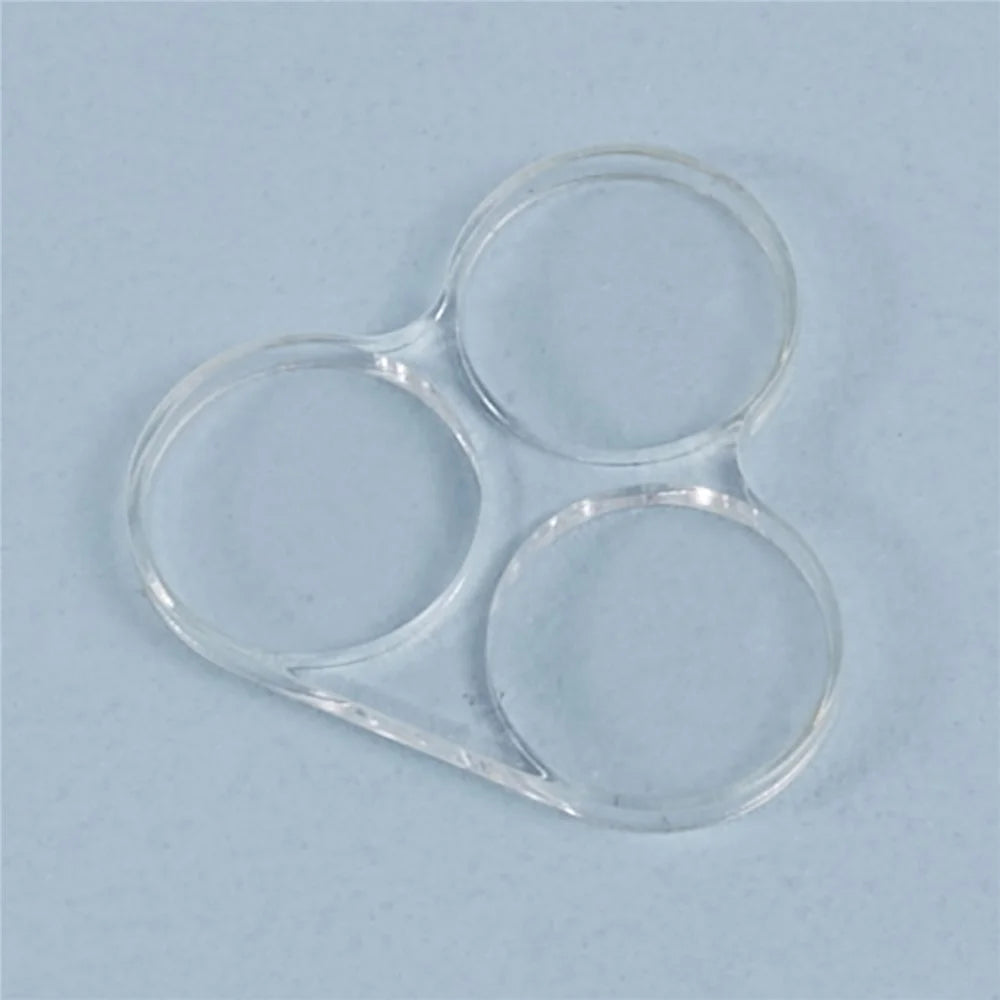 2Pcs 3D Arc Edge Lens Film for Realme C53 (India) / C51 Tempered Glass Phone Rear Lens Protector - 5