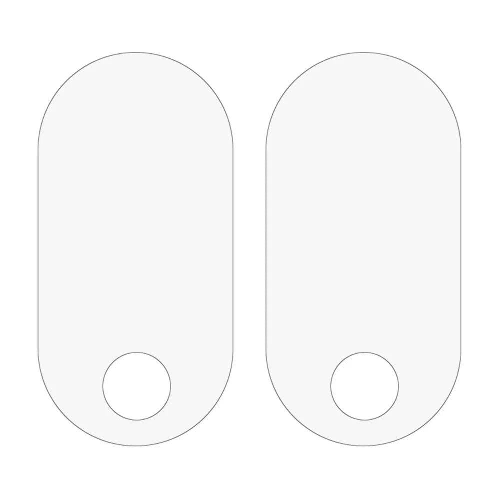 2Pcs Camera Lens Protector for Oppo A38 4G Anti-scratch Tempered Glass 2.5D Arc Edge Clear Lens Film - 2