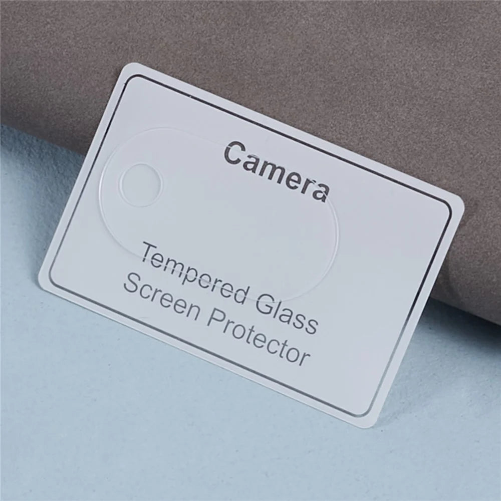 2Pcs Camera Lens Protector for Oppo A38 4G Anti-scratch Tempered Glass 2.5D Arc Edge Clear Lens Film - 3
