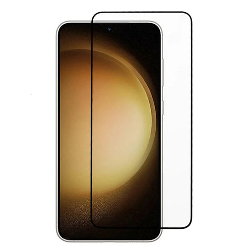 For Samsung Galaxy S24+ Silk Printing Full Glue Secondary Hardening Film Tempered Glass Full Screen Protector - 1