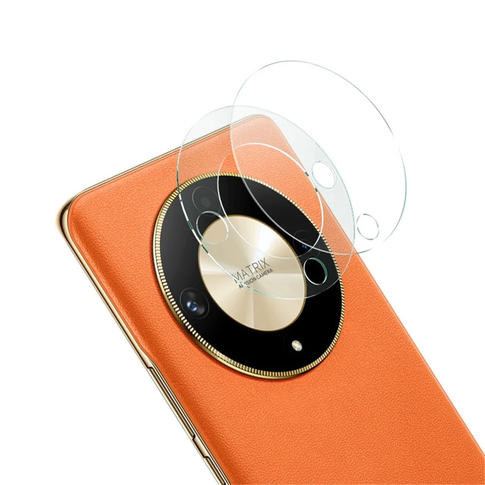 IMAK Camera Lens Protector for Honor X9b 5G / Magic6 Lite 5G Tempered Glass + Acrylic Lens Cap Integrated Lens Film - 1