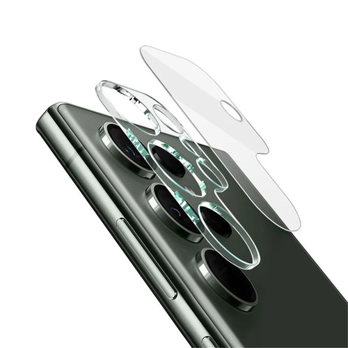 IMAK for Samsung Galaxy S24 Ultra Tempered Glass Lens Protector + Acrylic Lens Cap Camera Lens Film - 1