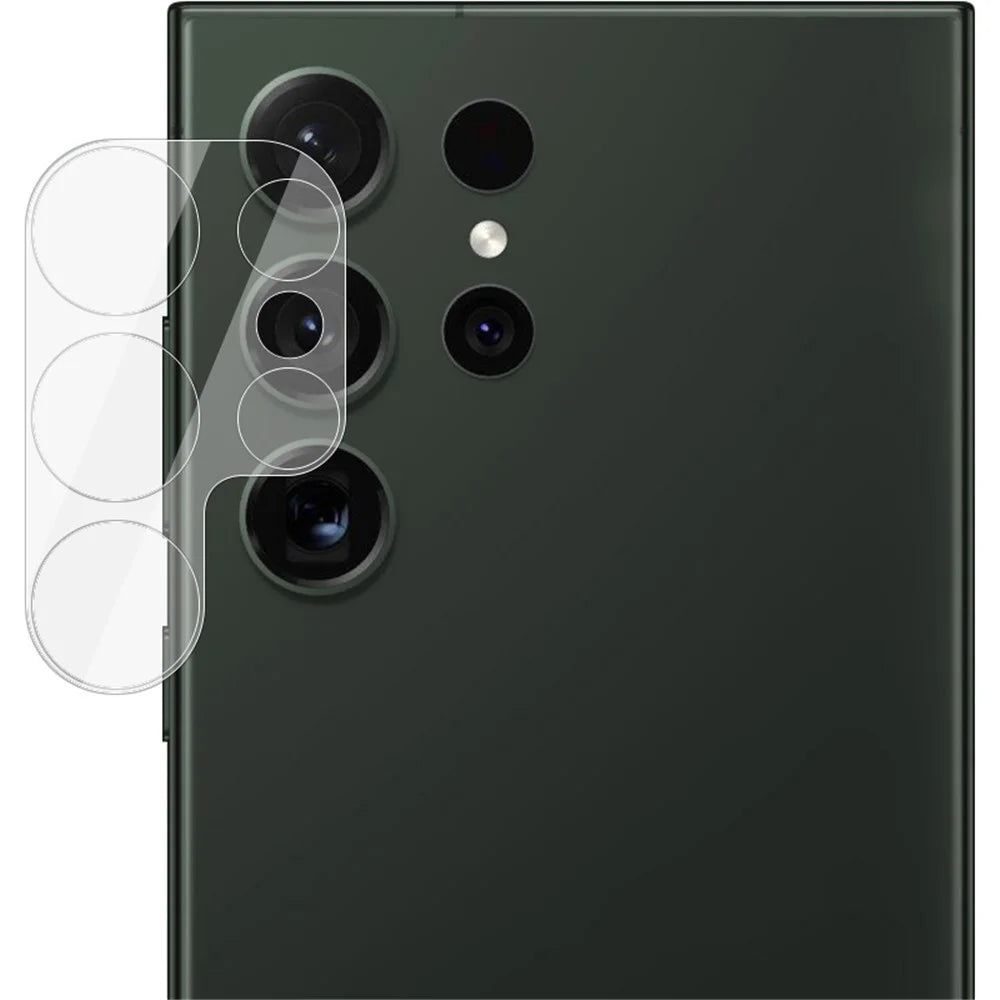 IMAK for Samsung Galaxy S24 Ultra Tempered Glass Lens Protector + Acrylic Lens Cap Camera Lens Film - 4