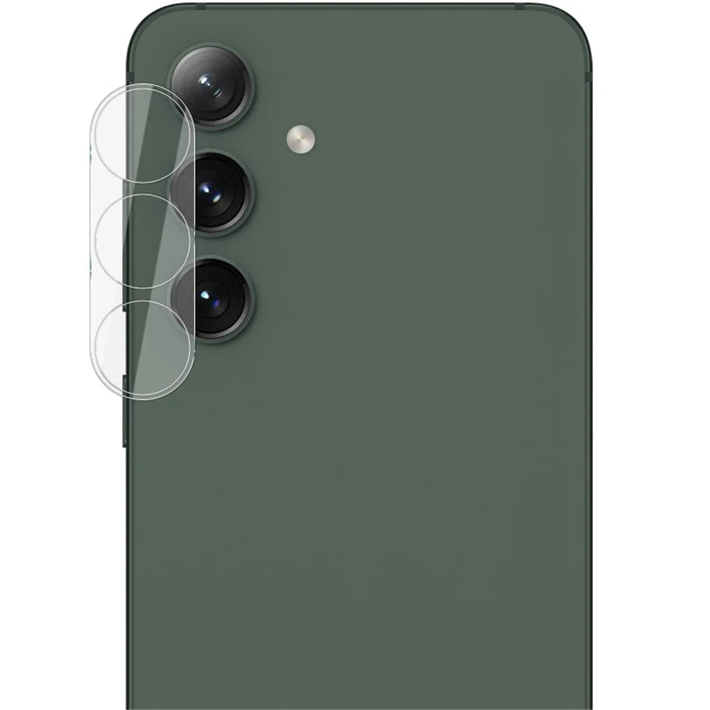 IMAK for Samsung Galaxy S24 Camera Lens Protector Tempered Glass + Acrylic Lens Cap Integrated Lens Film - 4