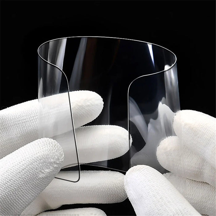 For iPhone 15 Plus 0-Shape Bendable Anti-Static Ultra Clear Full Screen Protector - 5