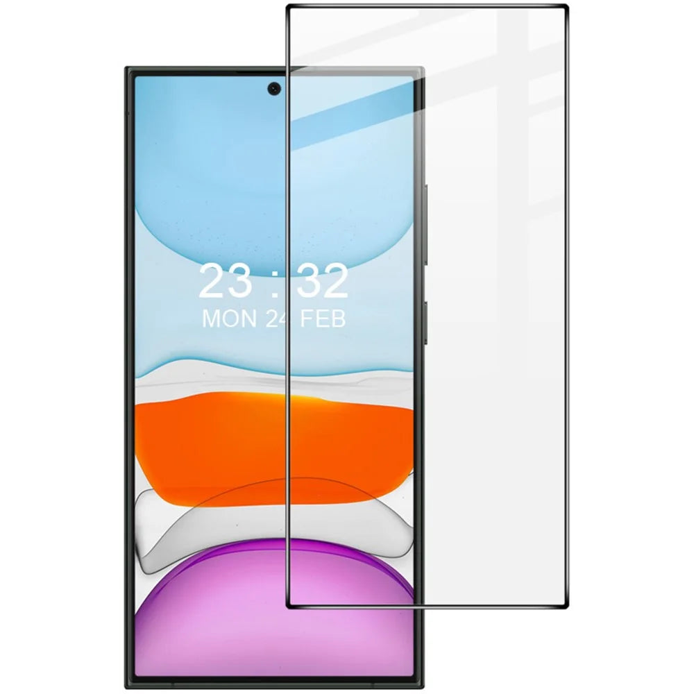IMAK Pro+ Series For Samsung Galaxy S24 Ultra Full Screen Protector Ultra Clear Tempered Glass Film - 1