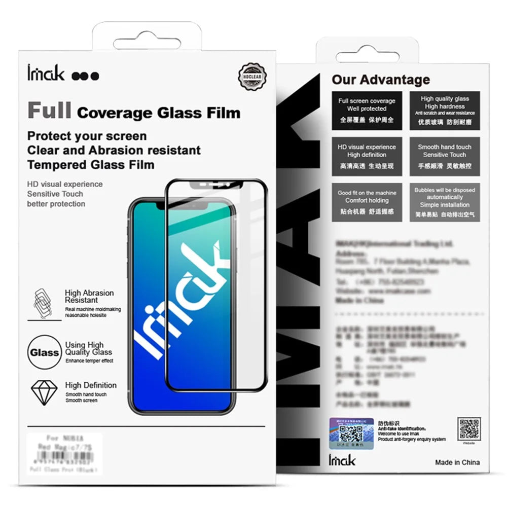 IMAK Pro+ Series For Samsung Galaxy S24 Ultra Full Screen Protector Ultra Clear Tempered Glass Film - 7