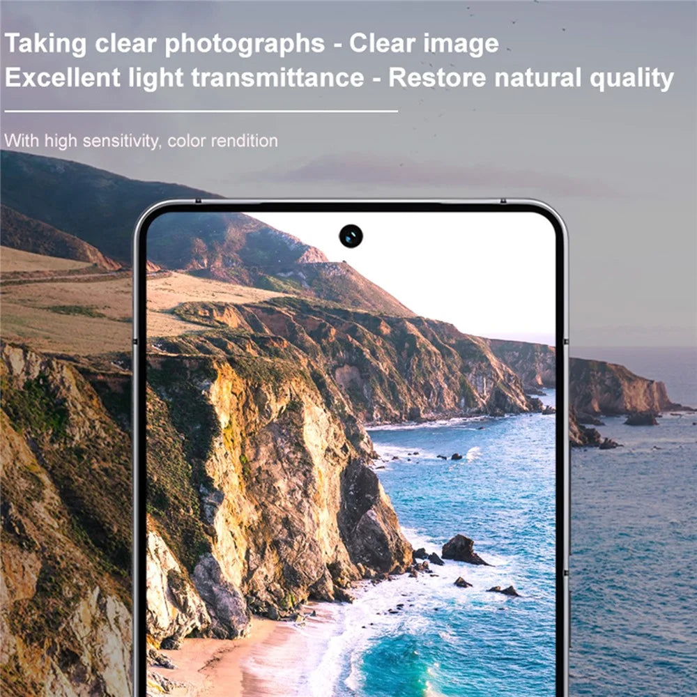 IMAK 2Pcs  /  Set For vivo iQOO 12 Pro 5G / iQOO 12 5G Cell Phone Camera Lens Film HD Clear Rear Lens Protector - 7